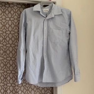 Men’s Blue Striped Duckhead Shirt